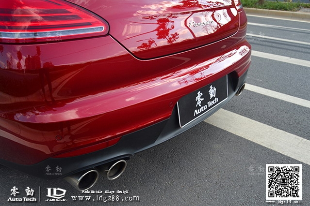 帕拉梅拉改裝akrapovic（天蝎）排氣--長沙帕拉梅拉專業(yè)改裝店
