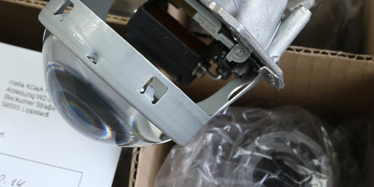 全新升级版原装德国进口海拉5双光透镜 通用HID氙气大灯超强远光