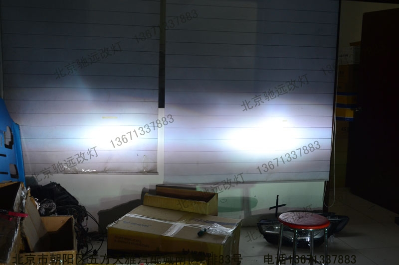 馬自達(dá)CX5 改裝車燈 大燈增亮 北京改燈