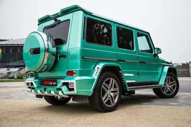 奔馳新款G級改裝wald大包圍 G500G55奔馳W463改裝wald前杠后杠包圍輪眉套件