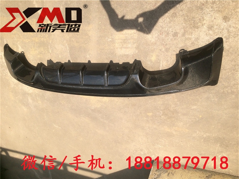 寶馬2系F22 碳纖維后唇 M235i 22i M220i改裝 碳纖維后唇 后擾流