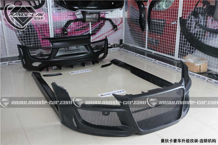 【Mandecar出品】奧迪Audi R8改裝Regula包圍+門板+Hexis珍珠白