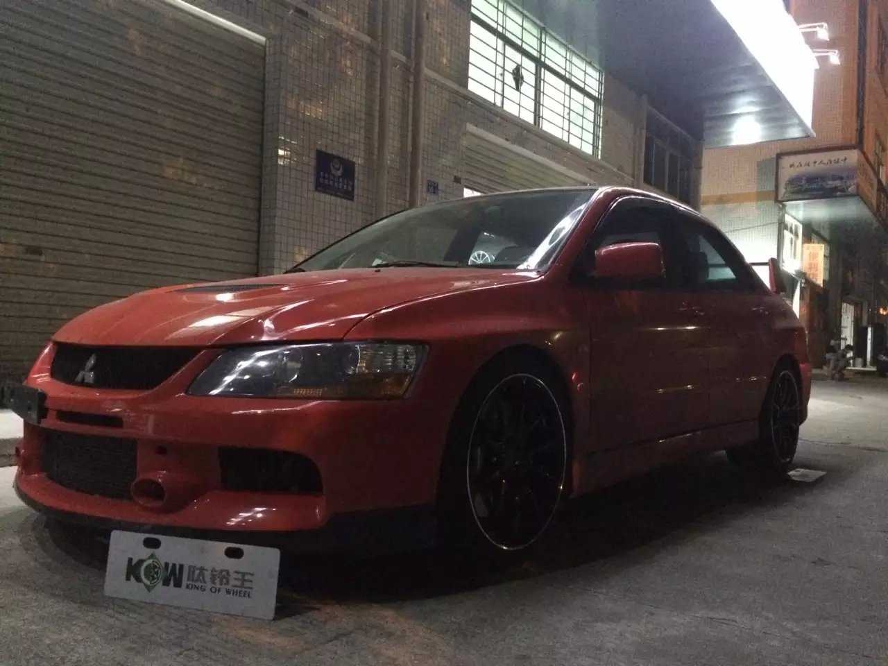 RAYS G25 已裝好車，EVO 給力！