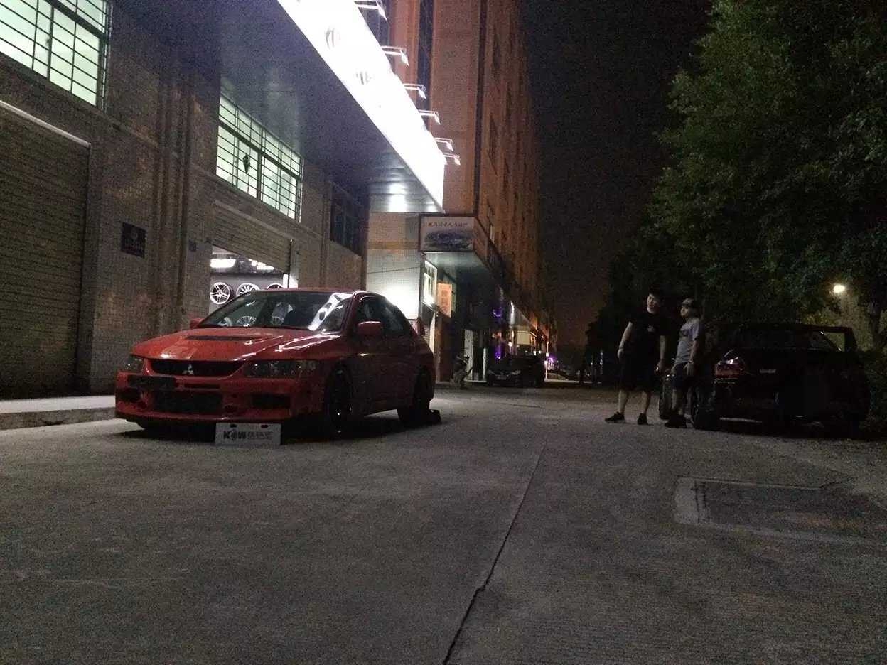 RAYS G25 已裝好車，EVO 給力！