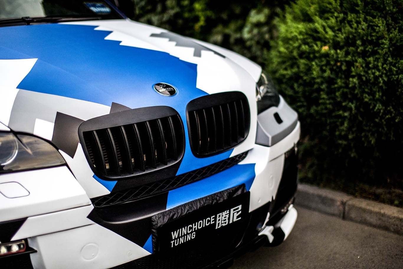 E71 HAMANN X6 像素迷彩涂裝
