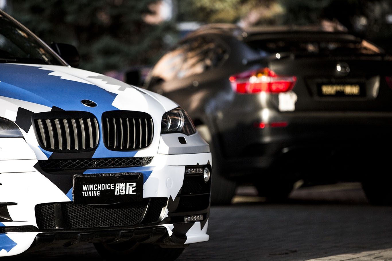 E71 HAMANN X6 像素迷彩涂裝