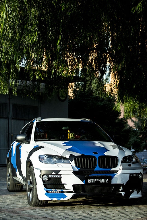 E71 HAMANN X6 像素迷彩涂裝