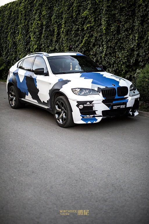 E71 HAMANN X6 像素迷彩涂裝