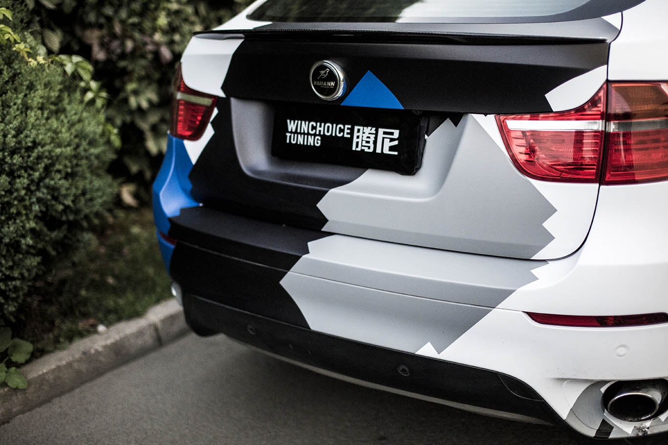 E71 HAMANN X6 像素迷彩涂裝