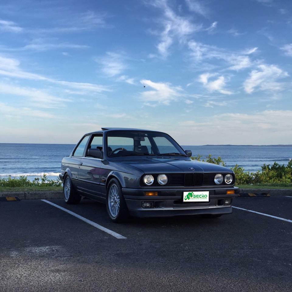 BMW E30安裝GECKO避震器!!!!