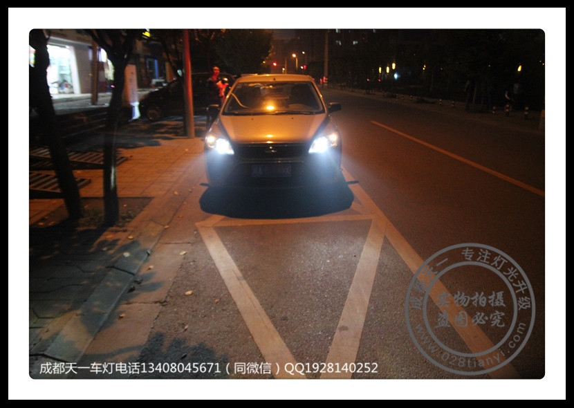 成都經(jīng)典?？怂勾鬅舾难b雙光透鏡歐司朗氙氣燈LED日行燈