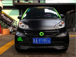 【西安良玖行汽車改裝出品】奔馳精品小車Smart全車改色