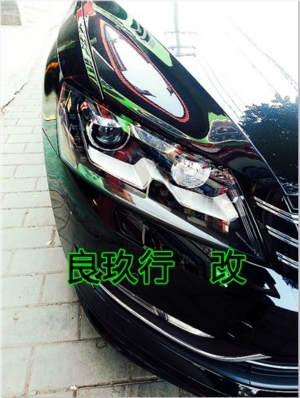 【西安良玖行汽车改装】大众新款帕萨特到店升级全车包围+排气