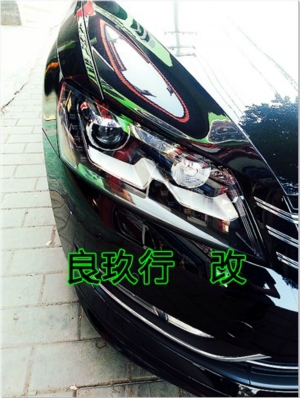 【西安良玖行汽車(chē)改裝】大眾新款帕薩特到店升級(jí)全車(chē)包圍+排氣