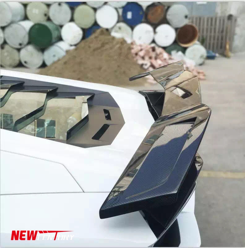 LP700改裝碳纖維尾翼 蘭博基尼改裝高架定風(fēng)尾翼