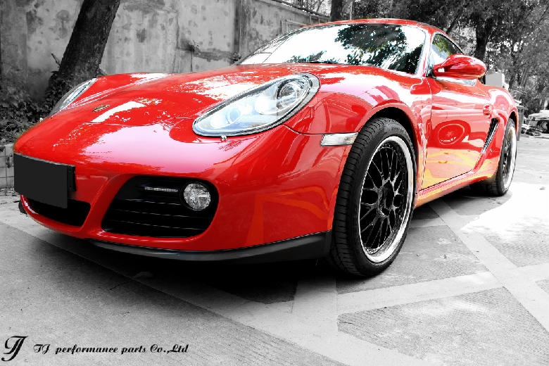 Perfect design x WORK on PORSCHE Cayman 987.2