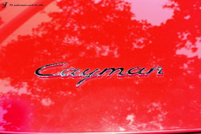 Perfect design x WORK on PORSCHE Cayman 987.2