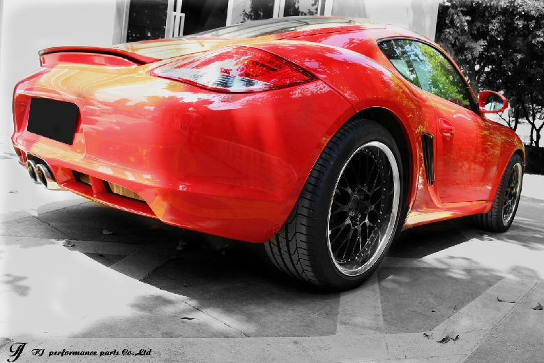 Perfect design x WORK on PORSCHE Cayman 987.2