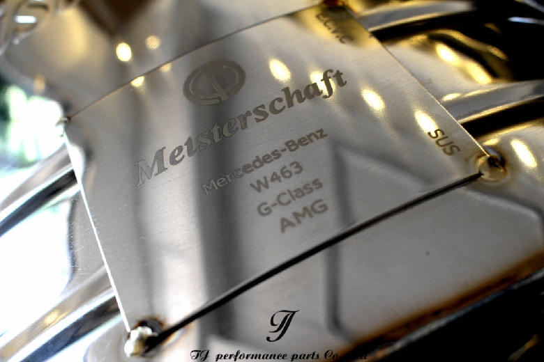 Mercedes-Benz W463 G63 AMG 升级 冠军 Meisterschaft 遥控阀门排气