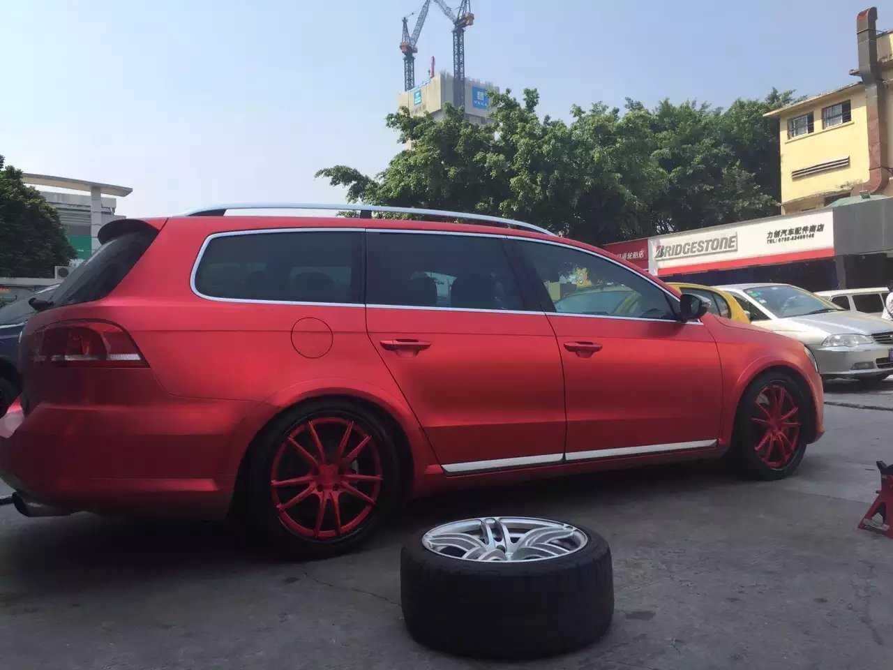 MORR 19鍛造已裝車，火紅火紅的
