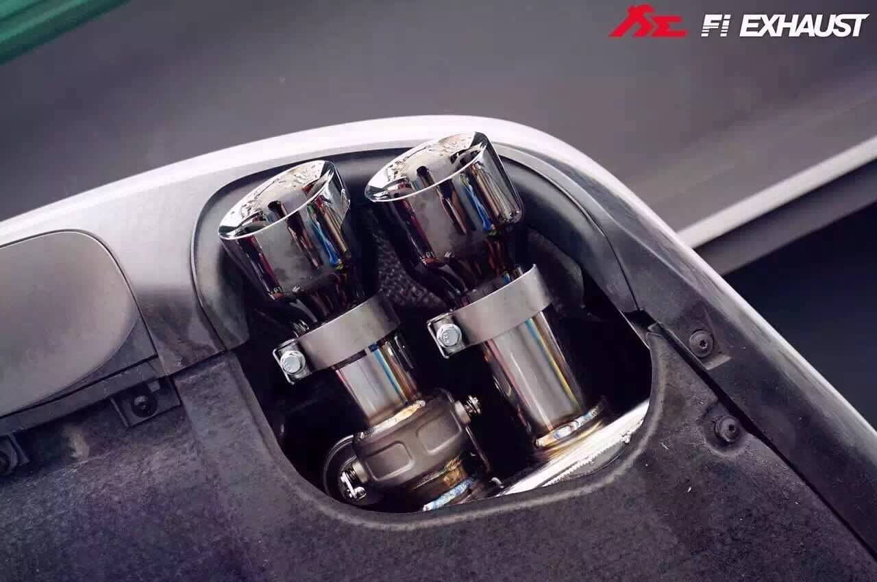 FI Exhaust System on Porsche Panamera 3.6L