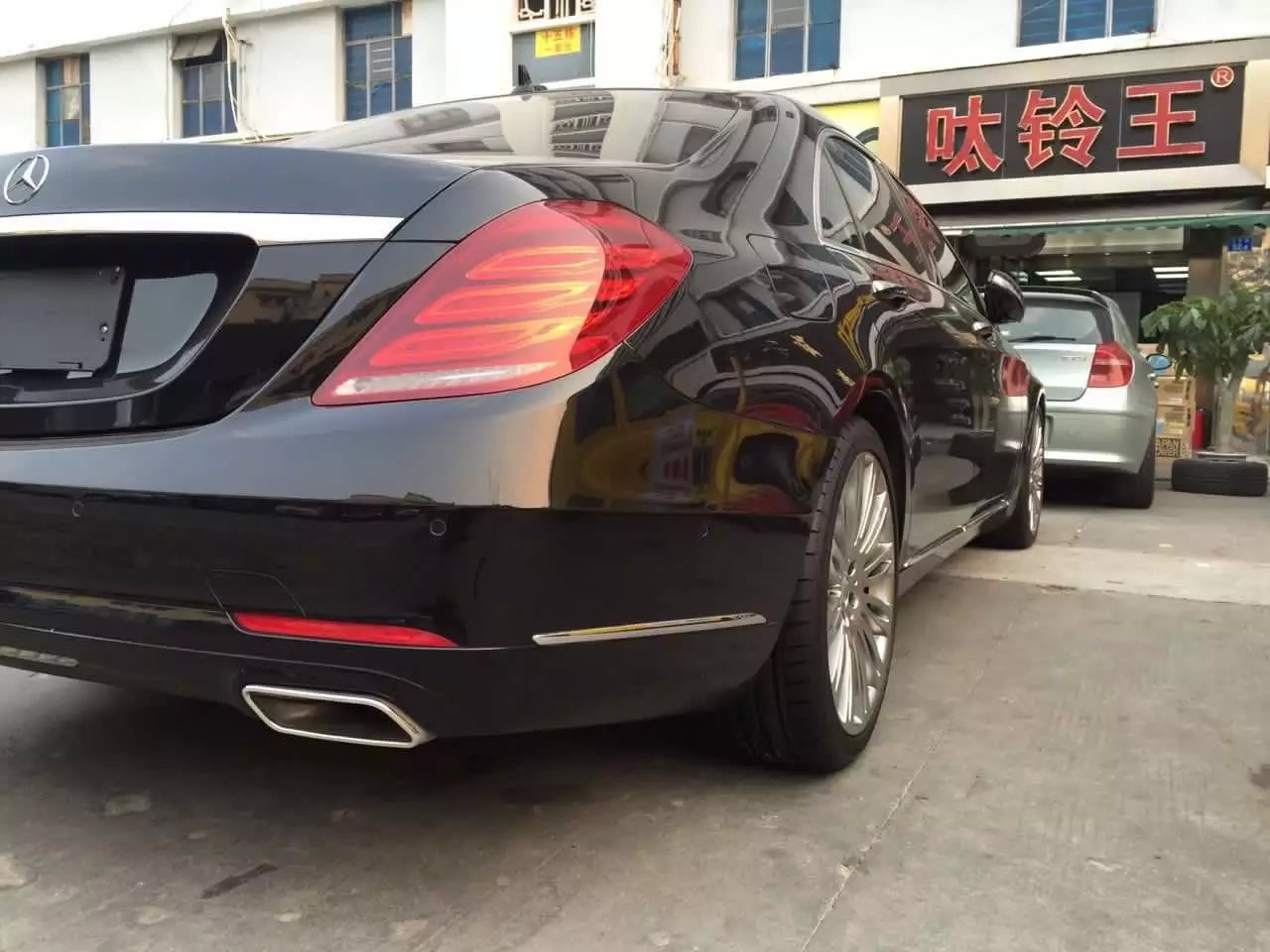邁巴赫原裝20寸，已裝車 真漂亮