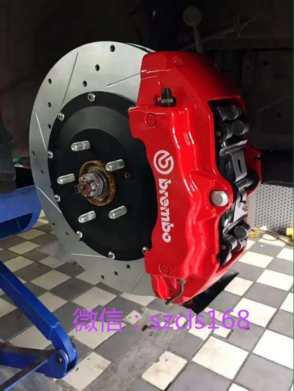 酷派19寸輪轂改裝意大利brembo大六活塞配380孔線盤完美升級(jí)