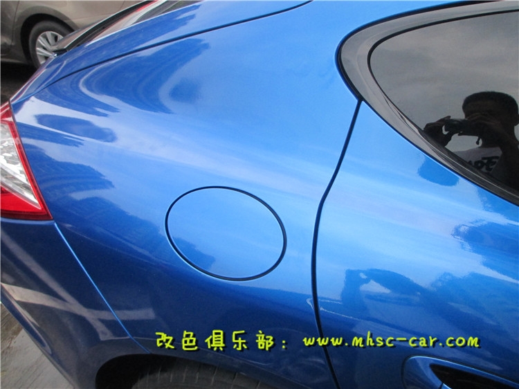 保時(shí)捷帕納梅拉車身貼膜貼紙改色 汽車改色膜 汽車包膜