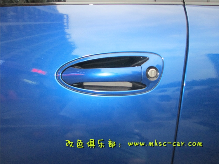 保時(shí)捷帕納梅拉車身貼膜貼紙改色 汽車改色膜 汽車包膜
