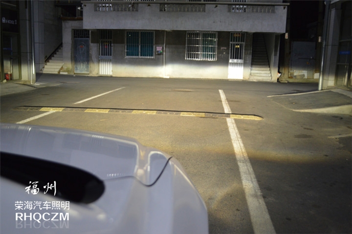 福州汽車改燈 昂克賽拉車燈升級(jí)全新歐司朗套裝海拉五透鏡第三輛 福州榮海汽車照明