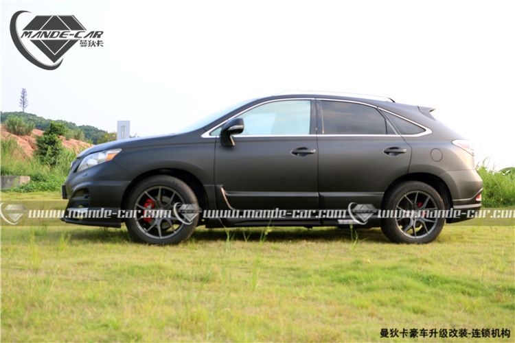 老車重改 LEXUS RX350變身記——Wald+19寸大腳+Arlon啞光+KYB避震+RPA平衡桿