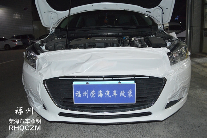 福州專業(yè)改氙氣燈 新科魯茲車燈改裝氙氣燈Q5雙光透鏡 福州榮海照明