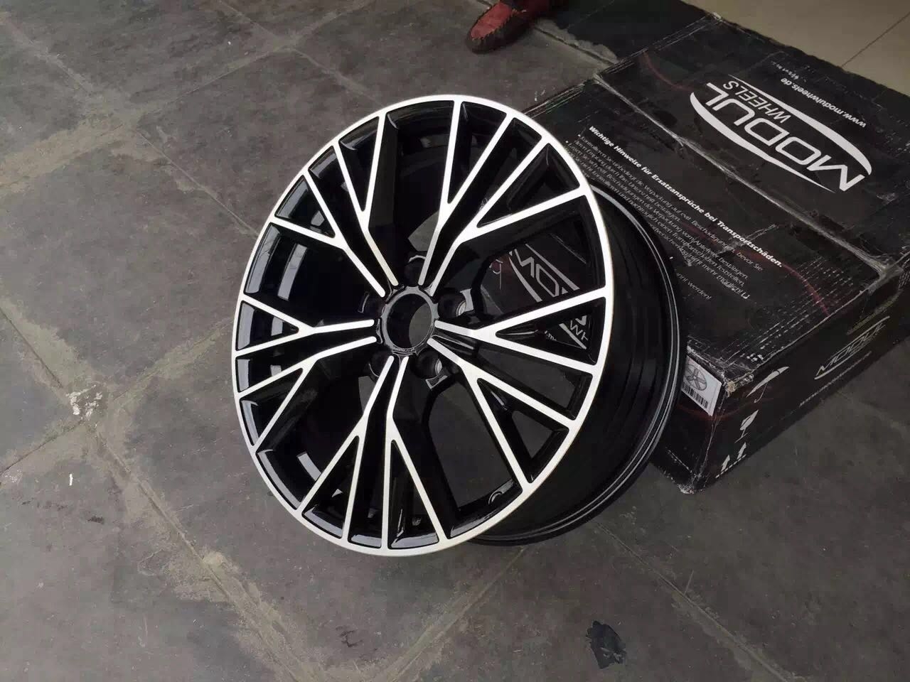大眾凌度升級(jí)18寸輪轂輪胎