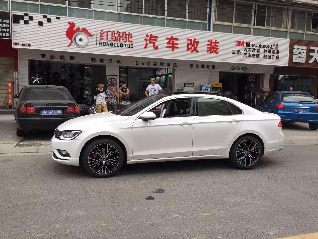 大眾凌度升級(jí)18寸輪轂輪胎