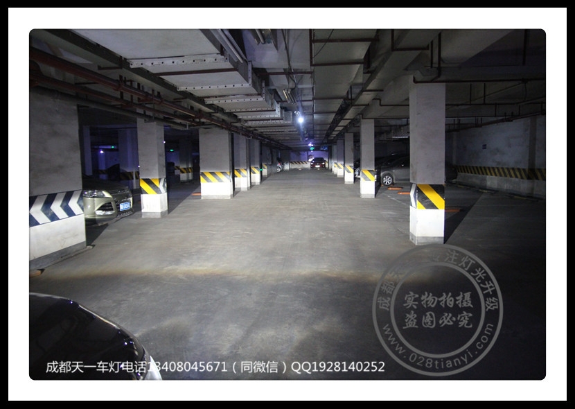 成都銳界改裝海拉5透鏡歐司朗氙氣燈