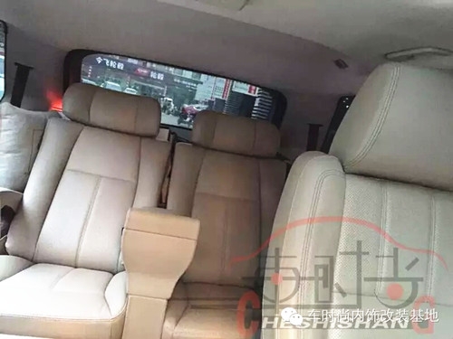鄭州路虎內飾個性改裝，電動航空座椅改裝