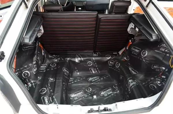 【武漢松杉汽車音響改裝】打造名爵6全車隔音+汽車音響