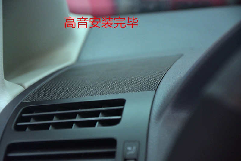 大眾途安汽車音響升級案例【唐山博納汽車音響改裝】