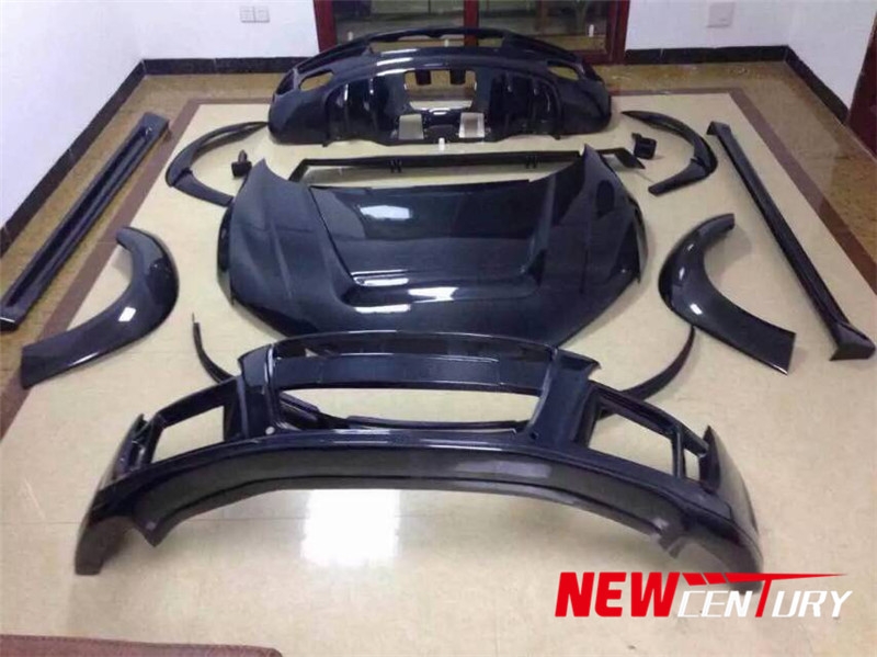 奧迪R8改裝PPT碳纖維寬體大包圍 R8改裝全車寬體包圍