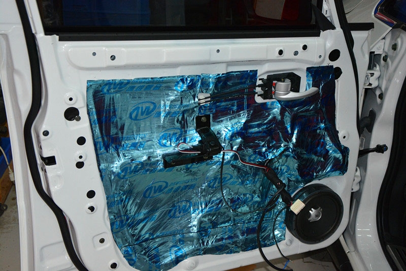 長安CS20汽車音響升級--唐山博納專業(yè)汽車音響升級