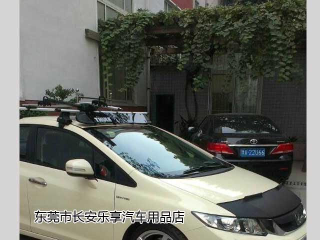 美觀實用運動風格本田思域拓樂車頂行李架完美搭載