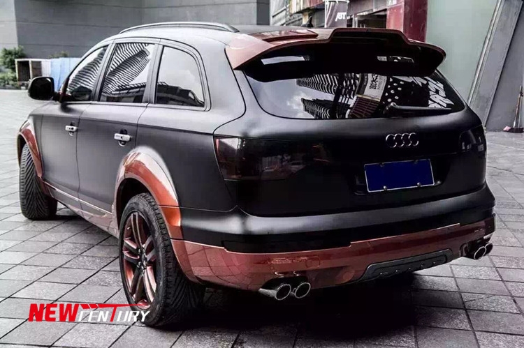 奧迪Q7改裝ABT寬體大包圍套件 PU一體成型包圍