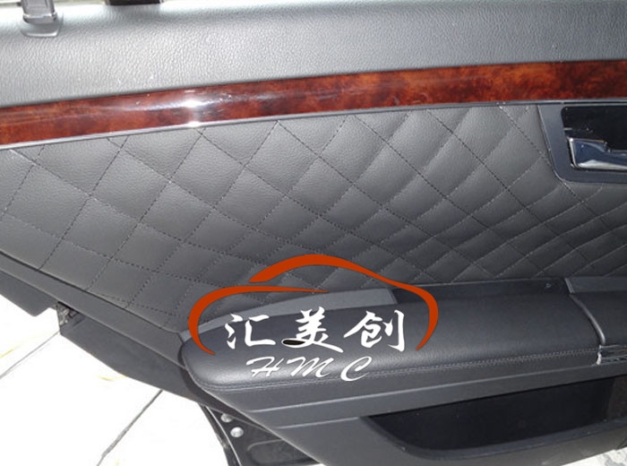 08款奔馳350內(nèi)飾翻新包皮 汽車(chē)內(nèi)飾包皮