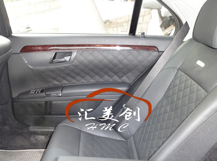 08款奔馳350內(nèi)飾翻新包皮 汽車(chē)內(nèi)飾包皮