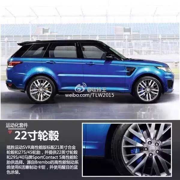 路虎 攬勝 SVR．極品 22寸、鍛造