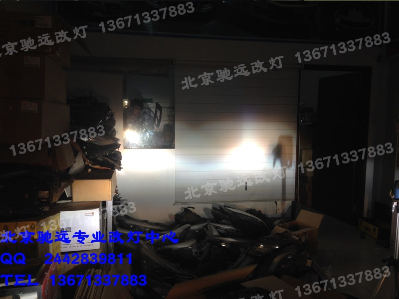 新福克斯 德國海拉五代透鏡 歐司朗氙氣燈 北京改燈
