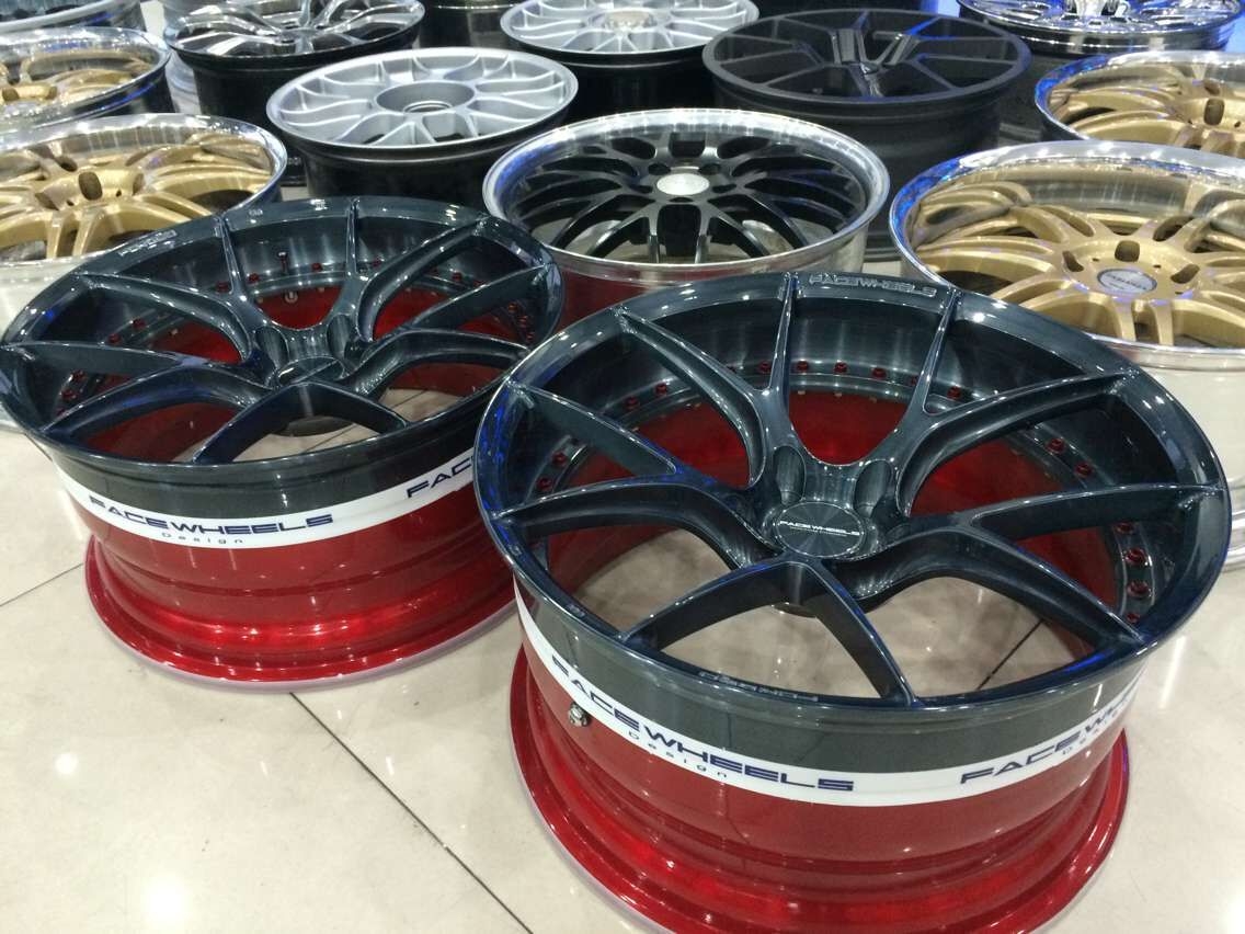 Facewheels 獨特兩片式鍛造系列