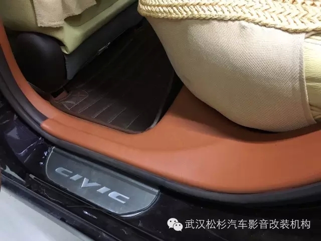【武漢松杉汽車音響改裝】本田思哉全車隔音升級+全車內(nèi)飾升級翻新