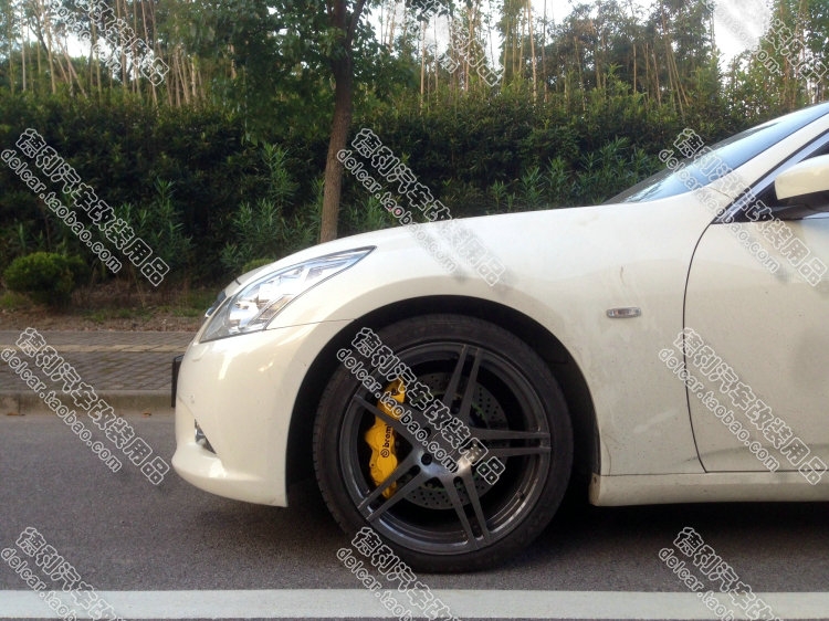 英菲尼迪G37改装Brembo GT鲍鱼刹车