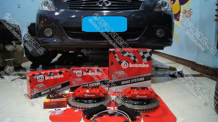 英菲尼迪升級(jí) BREMBO F50 剎車